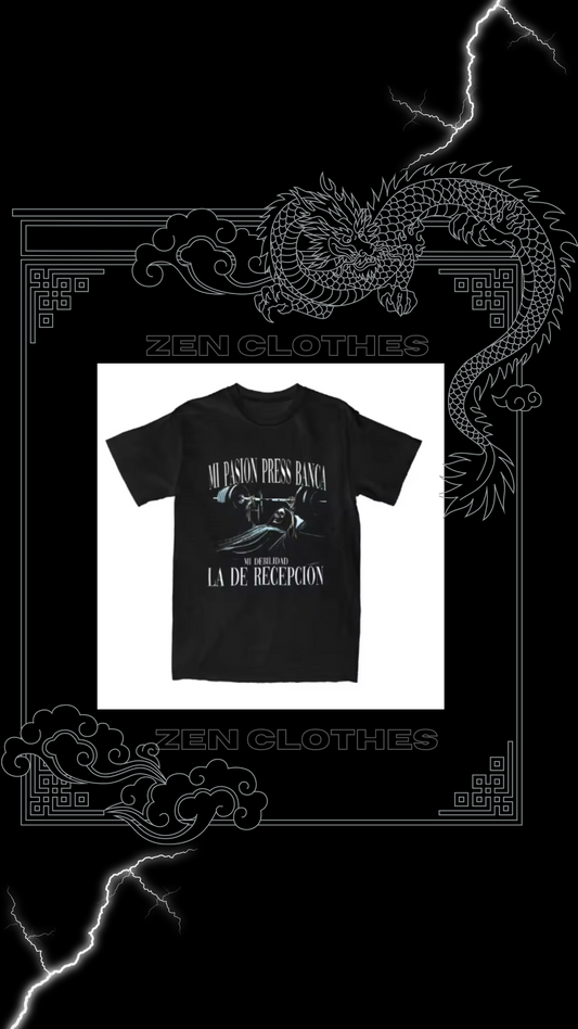 Polera Oversize "Press Banca"