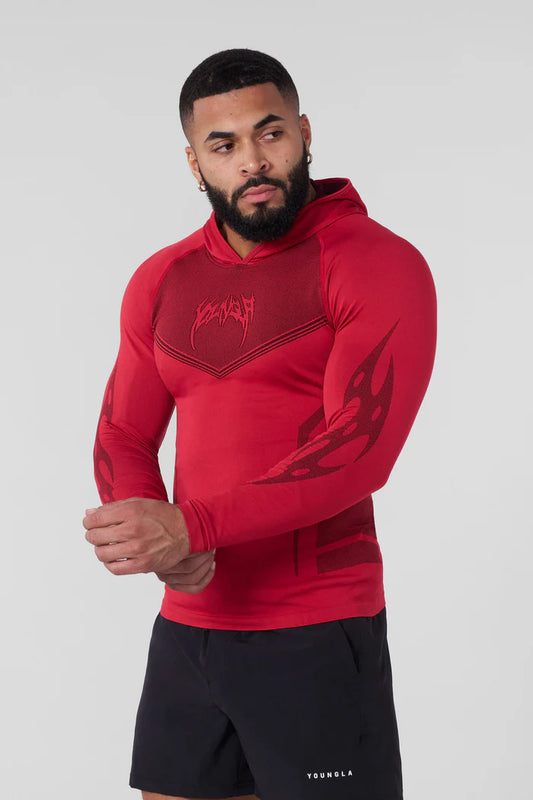 Polera Compresiva YoungLa "Warriors" Hoodie