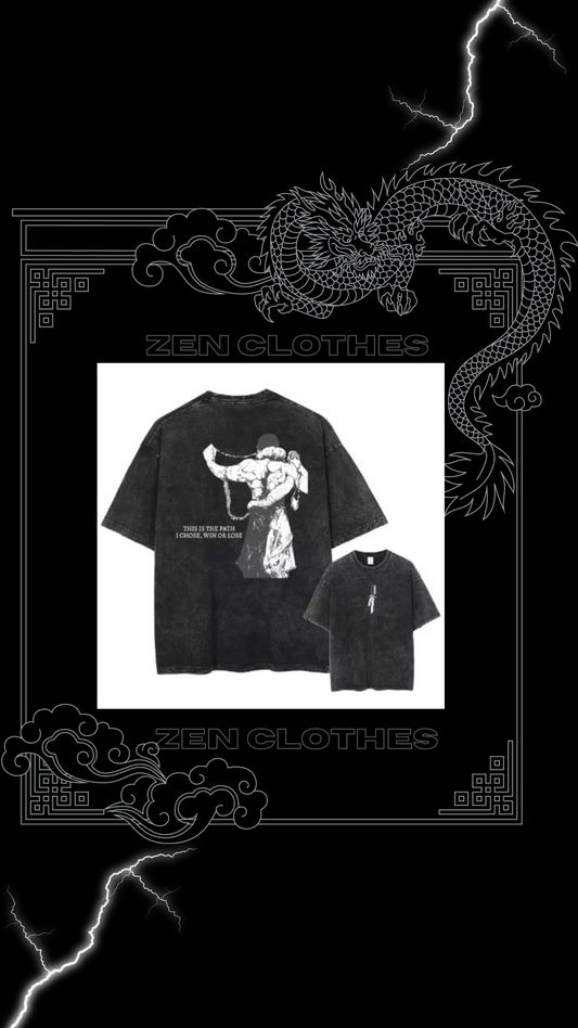 Polera Oversize Toji "Win or lose"