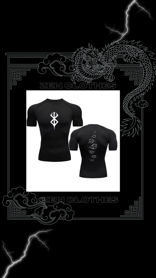Polera Compresiva Berzerk "Smiley"