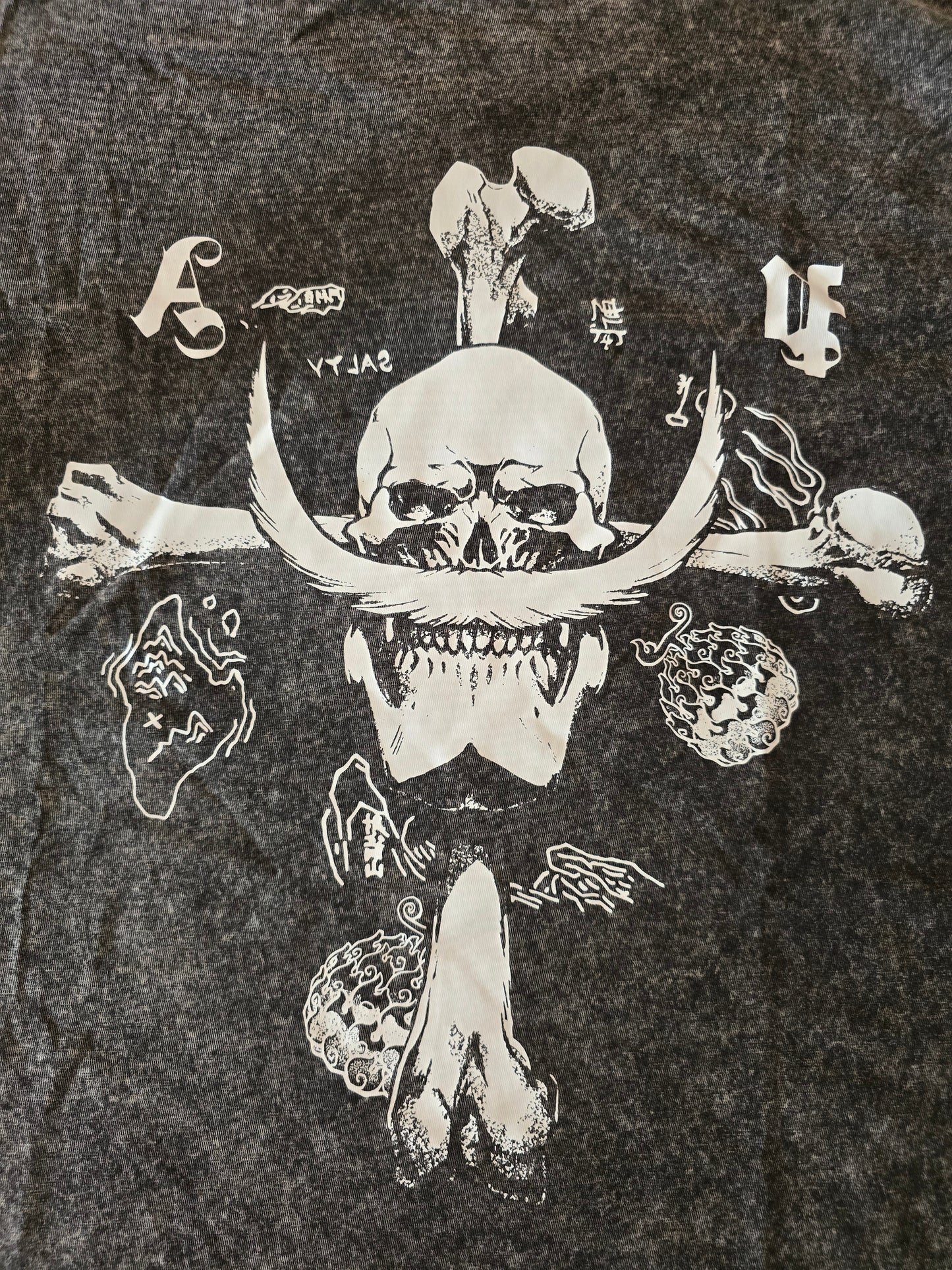 Polera Oversize One Piece "Skull"