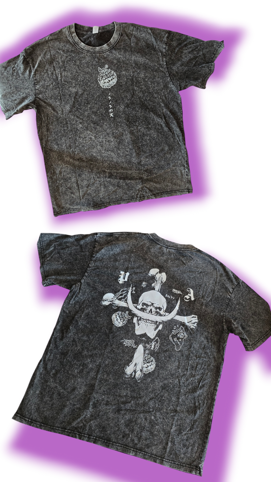 Polera Oversize One Piece "Skull"