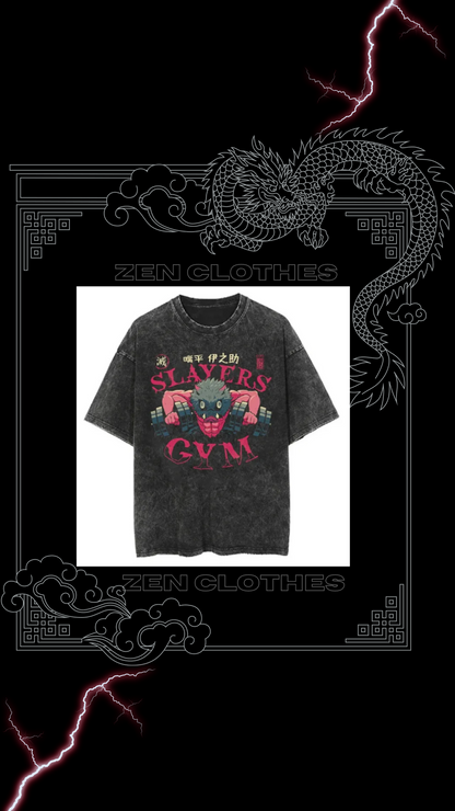 Polera Oversize "Slayer Gym"