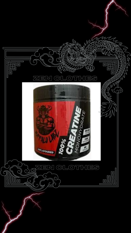 Creatina Buffalo Labz 300gr (60 Servicios)