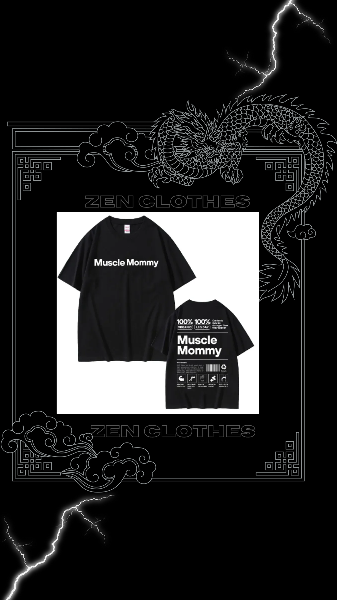 Polera Oversize "Muscle Mommy"