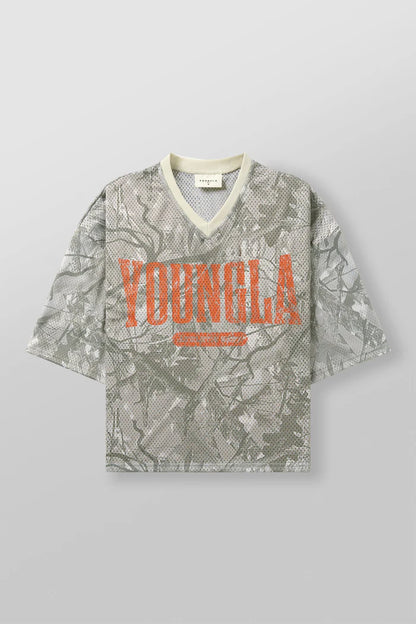 Polera Boxy-fit Varsity Camo