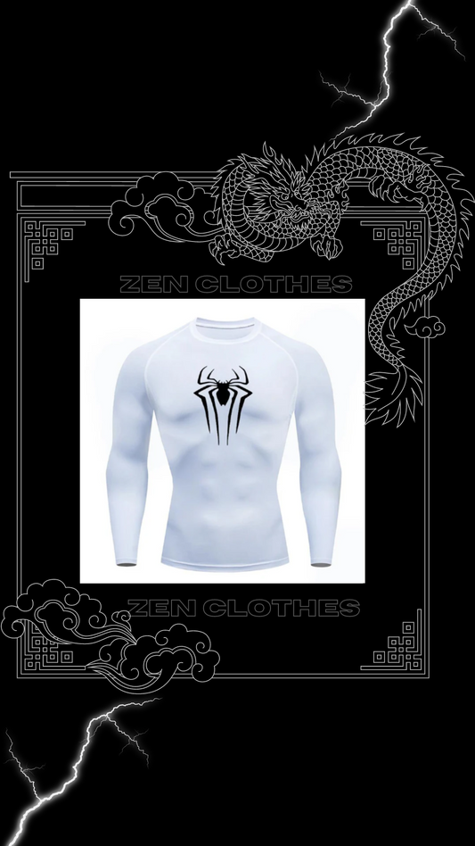 Polera Compresión Spiderman Manga larga