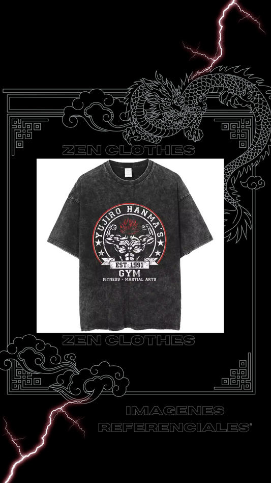 Polera Yujiro Hanma Gym