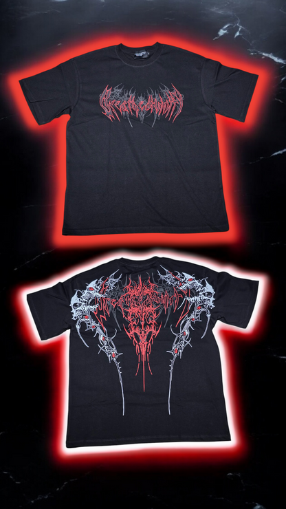 Polera Oversize "slayer Oversized T-shirt [INFERNO]"