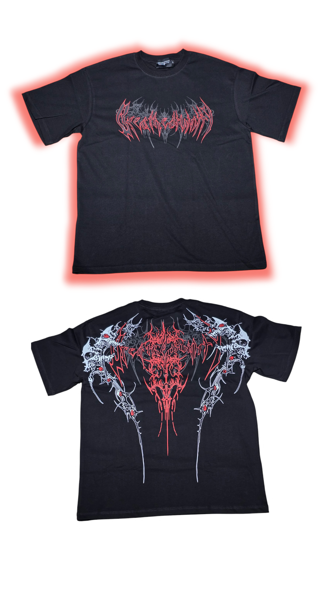 Polera Oversize "slayer Oversized T-shirt [INFERNO]"