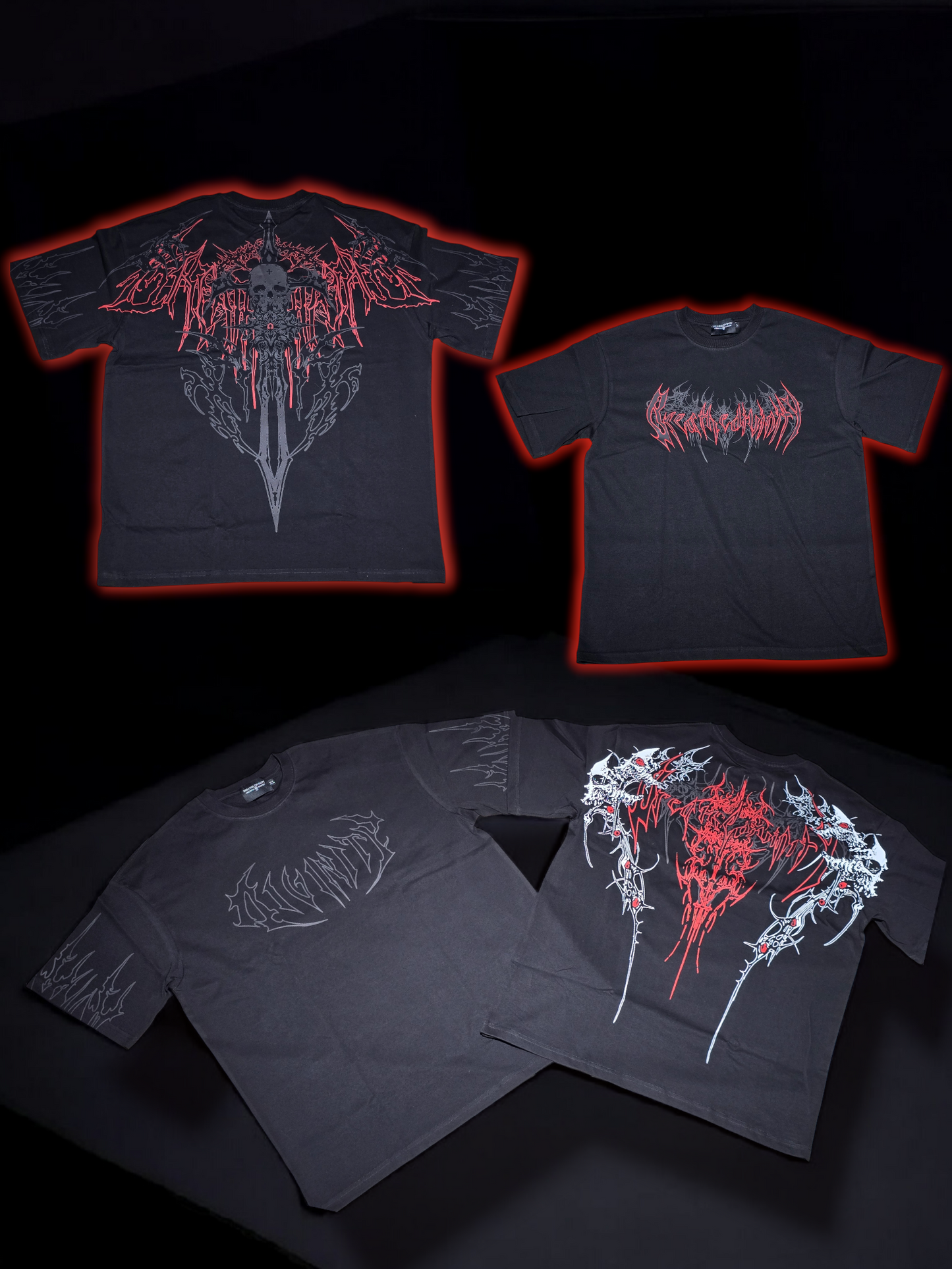 Polera Oversize "slayer Oversized T-shirt [INFERNO]"
